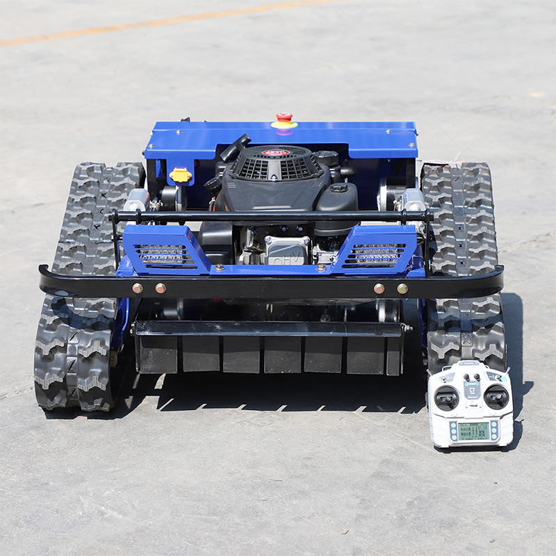 Tosaerba a controllo remoto per pendii