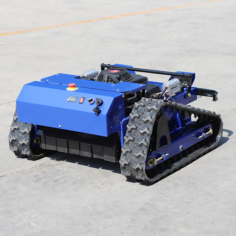 Tosaerba a controllo remoto per pendii