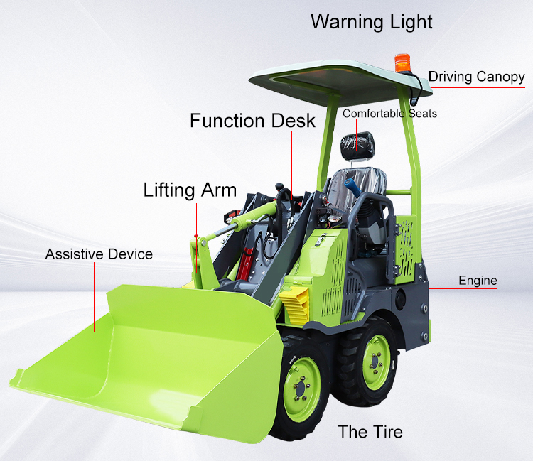 Mini pala gommata Mini pala gommata