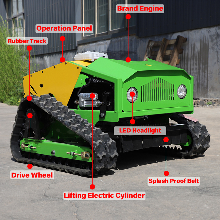 Decespugliatore con telecomando