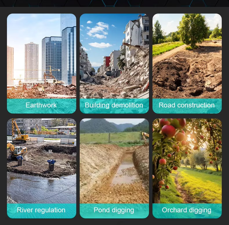 Escavatore da 1,2 tonnellate