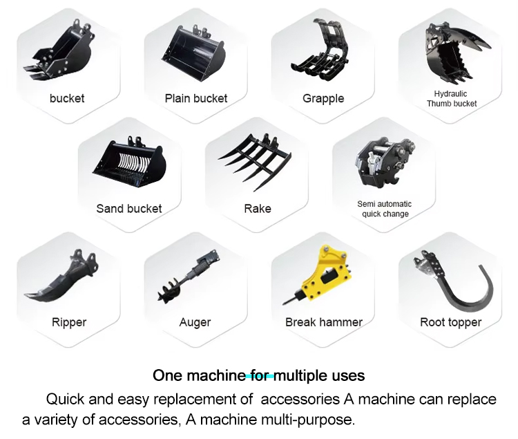 Escavatore da 1,8 tonnellate