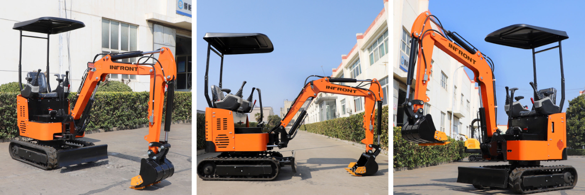 Escavatore da 1 tonnellata