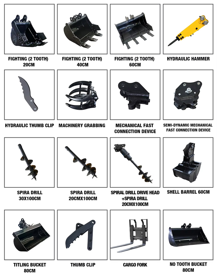 Mini escavatore più economico