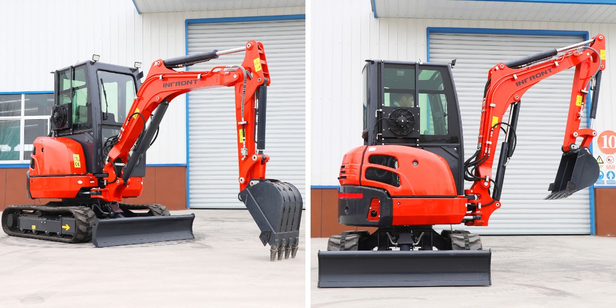 Escavatore da 3,5 tonnellate