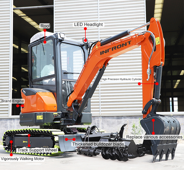 Escavatore da 3 tonnellate