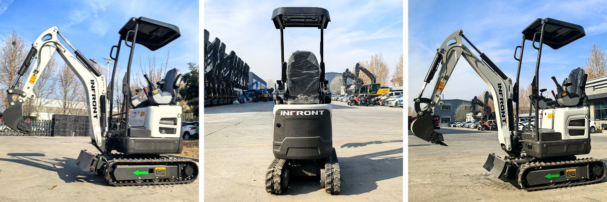 Miniescavatore da 1,2 tonnellate