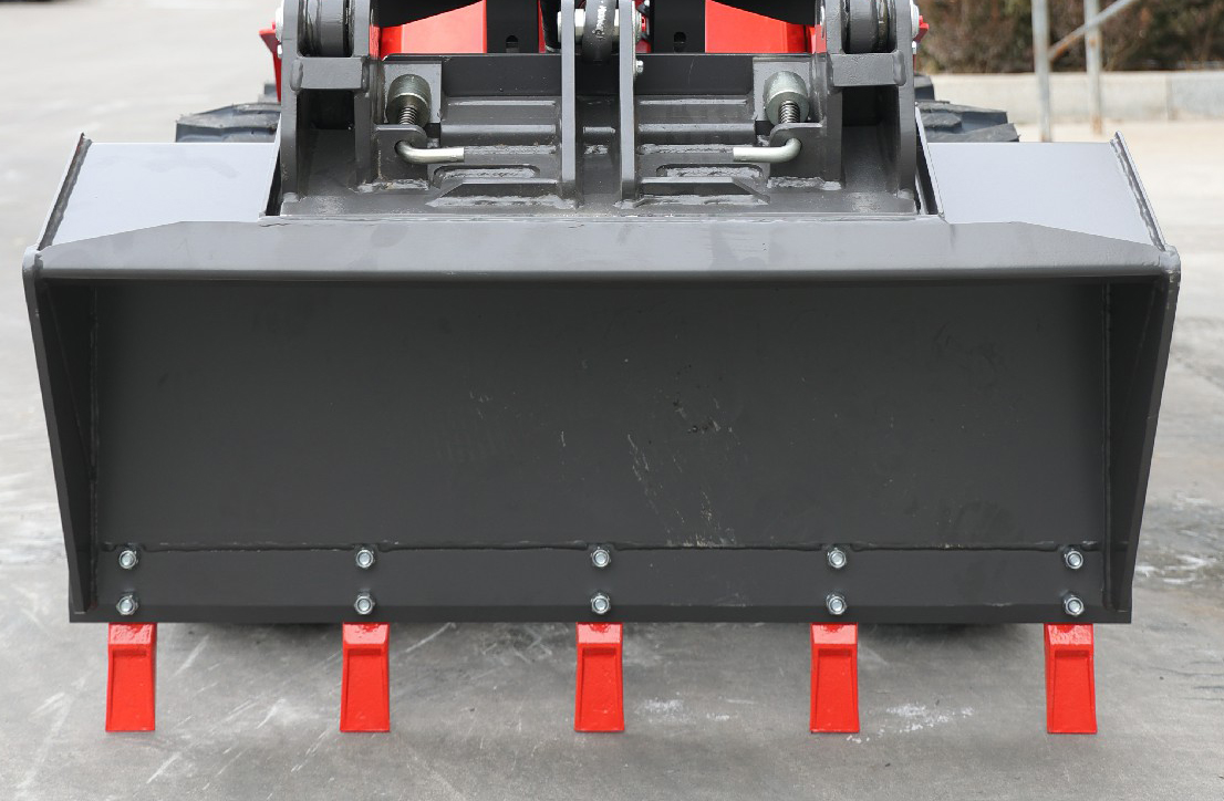 Cingoli in acciaio per minipale